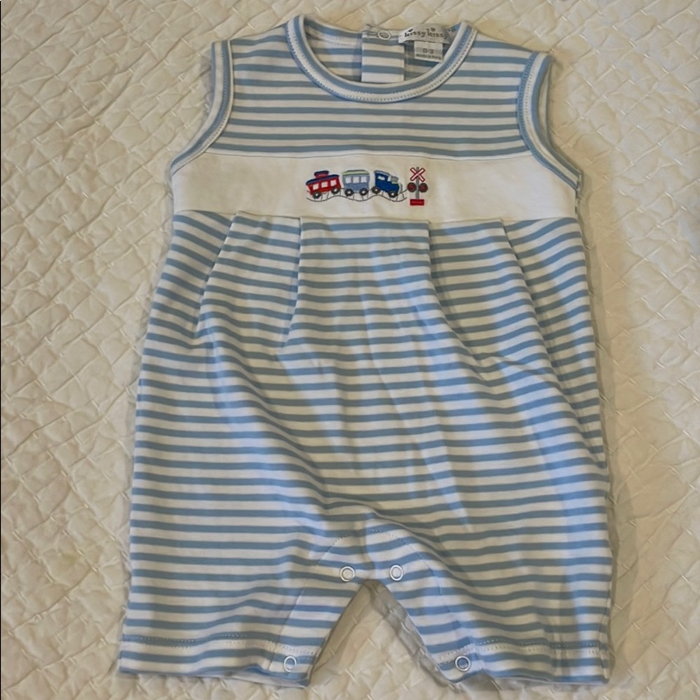 Kissy Kissy Train Romper/Playsuit
